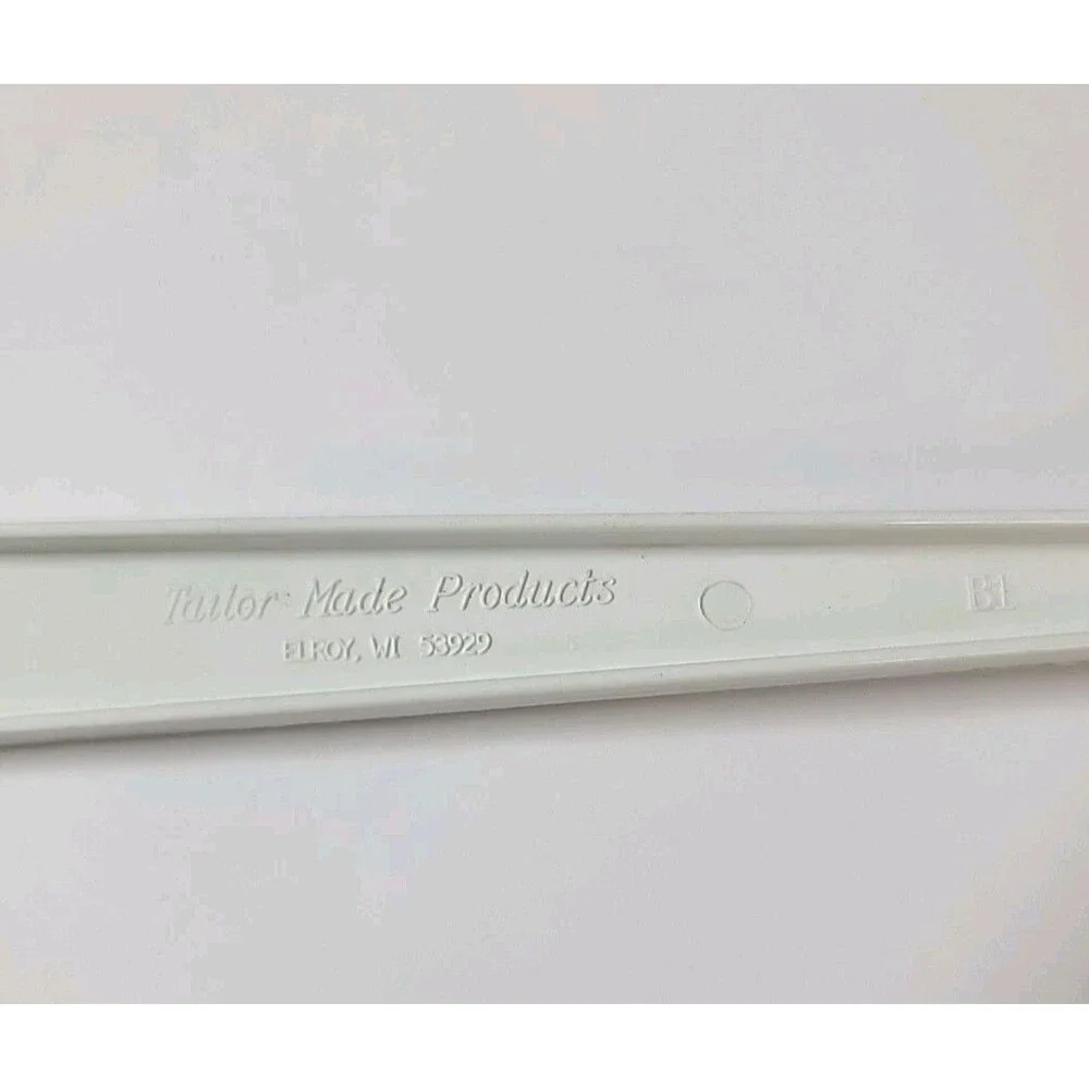 Vintage Tailor Made Nylon Wide 4 In Slotted Spatula White Turner Flipper USA